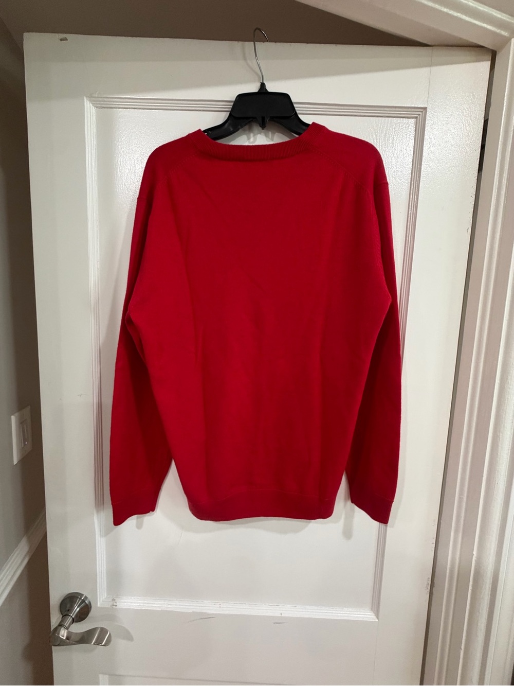 Turnbury V-Neck Sweater in Red medium - Picture 5 of 5